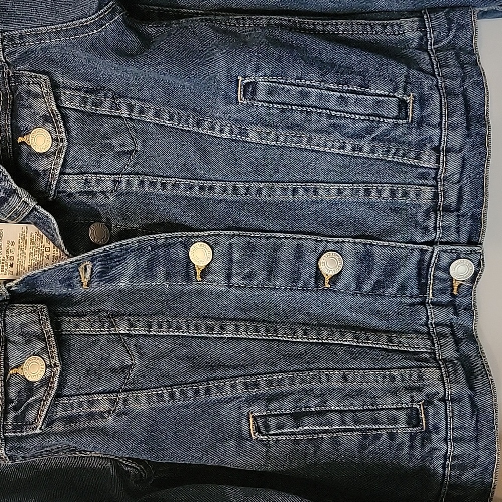 🍃 Levi Strauss & Co Juniors jacket Sz M - Picture 3 of 9